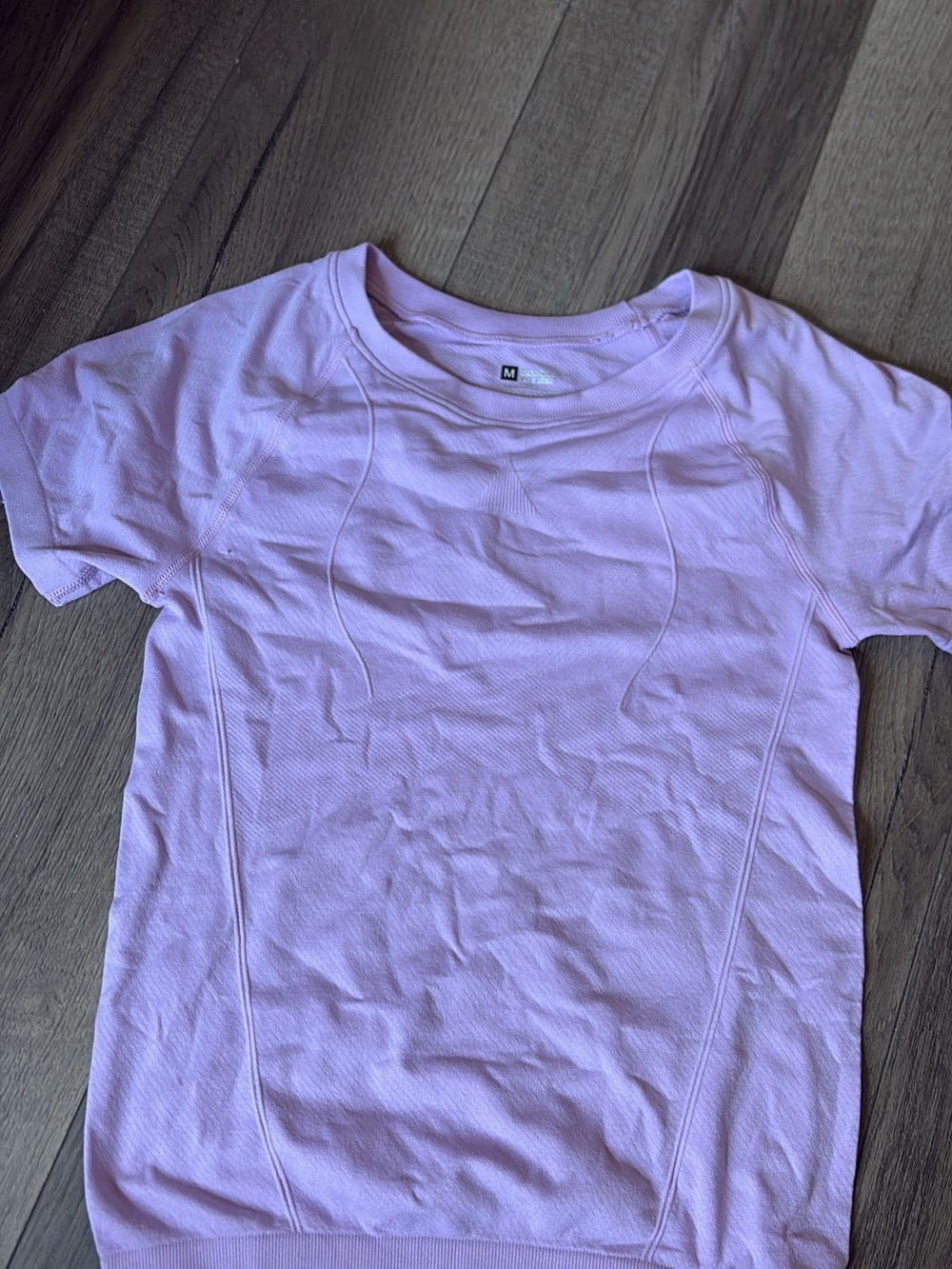 SHEIN Lavender Short Sleeve Tee